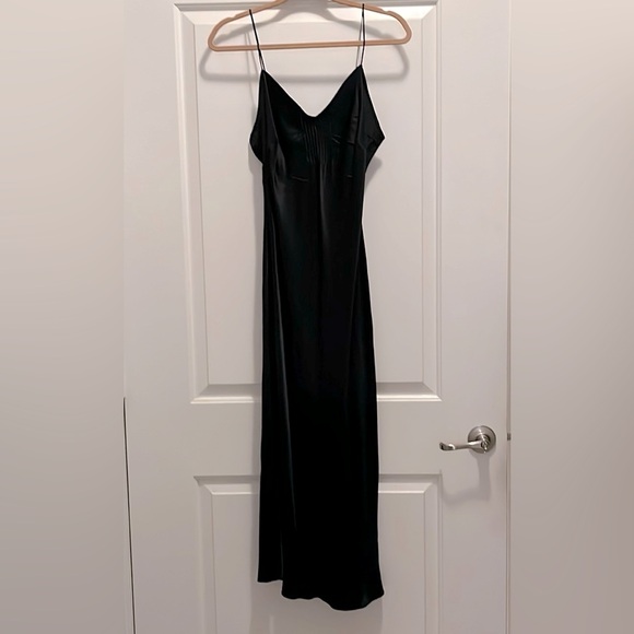 august silk Dresses & Skirts - 100% silk slip dress with adjustable shoulder straps